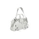 BALENCIAGA WOMEN'S NEO CAGOLE CITY HANDBAG IN WHITE