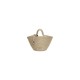 BALENCIAGA WOMEN'S IBIZA SMALL BASKET WITH STRAP IN BEIGE