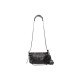 BALENCIAGA MEN'S LE CAGOLE MEN XS FLAP BAG IN BLACK