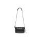 BALENCIAGA MEN'S LE CAGOLE MEN XS FLAP BAG IN BLACK