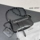 BALENCIAGA MEN'S LE CAGOLE MEN XS FLAP BAG IN BLACK