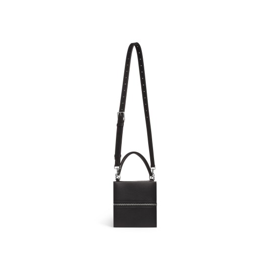 BALENCIAGA 4X4 SMALL BAG IN BLACK