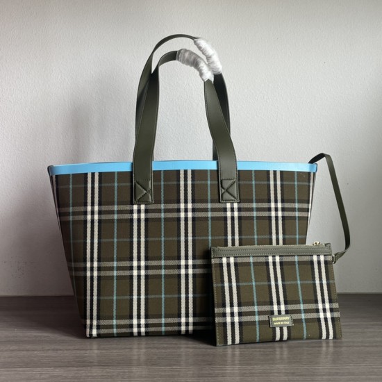 BURBERRY Small Medium Large London Tote Bag