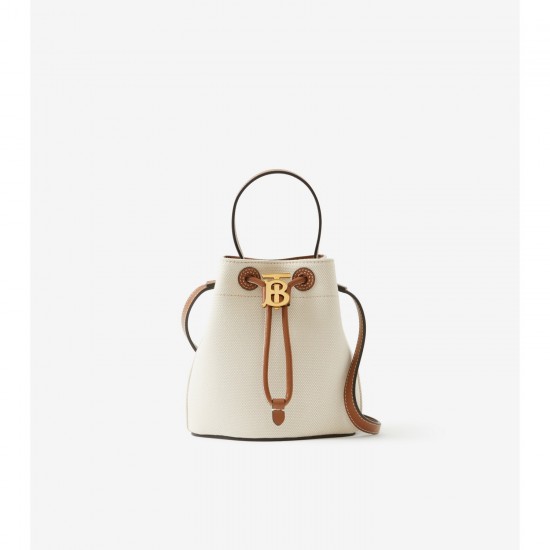 BURBERRY Mini TB Bucket Bag