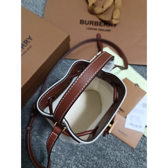 BURBERRY Mini TB Bucket Bag