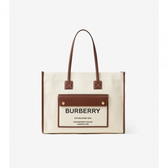 BURBERRY Mini Medium Freya Tote