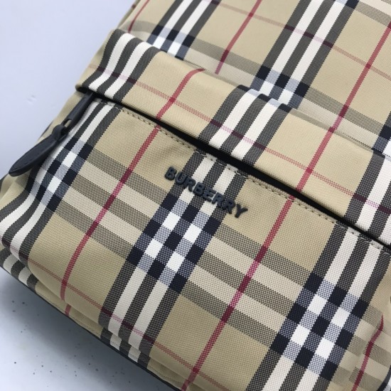 BURBERRY Check Backpack