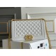 CHANEL BOY CHANEL FLAP BAG WITH HANDLE