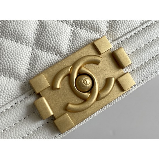 CHANEL BOY CHANEL FLAP BAG WITH HANDLE