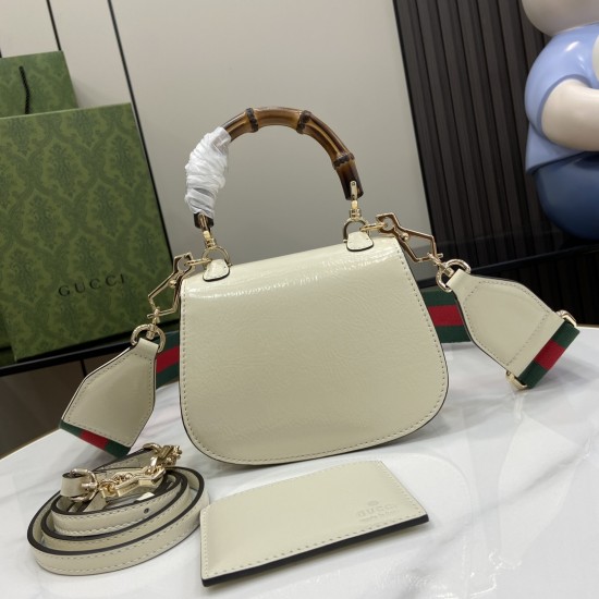 GUCCI BAMBOO 1947 MINI SMALL TOP HANDLE BAG