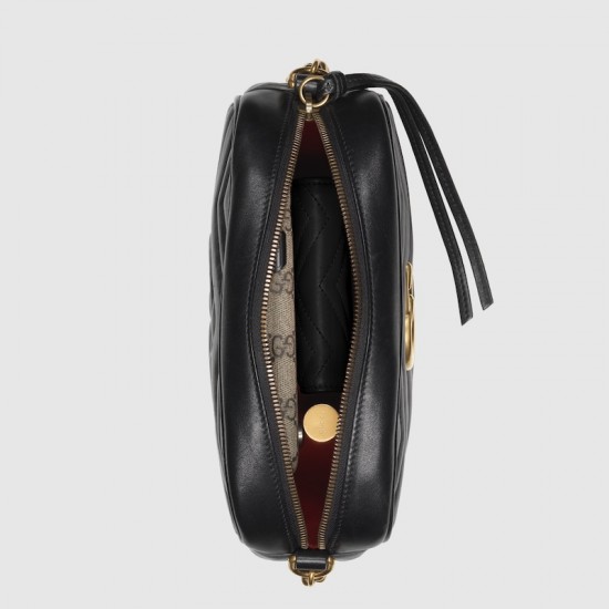 GUCCI GG MARMONT SMALL MATELASSÉ SHOULDER BAG