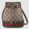 GUCCI OPHIDIA MINI GG BUCKET BAG