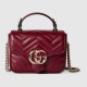 GUCCI GG MARMONT MINI TOP HANDLE BAG