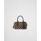 PRADA Symbole embroidered fabric top-handle bag