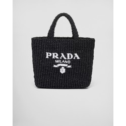 PRADA Small crochet tote bag