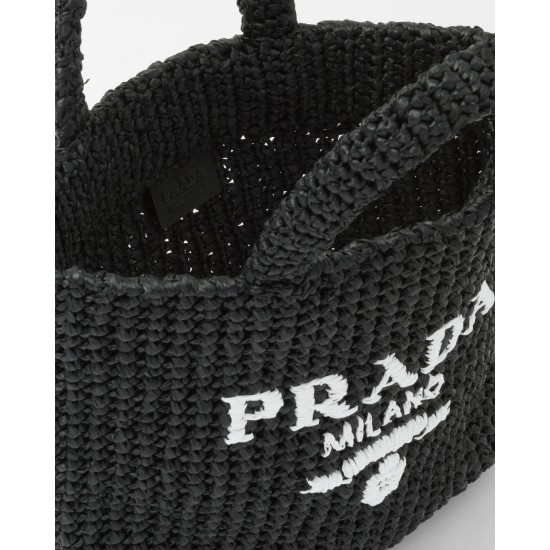 PRADA Small crochet tote bag