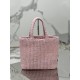 PRADA Small crochet tote bag