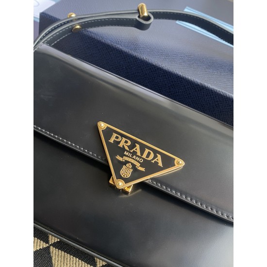 PRADA Leather shoulder bag