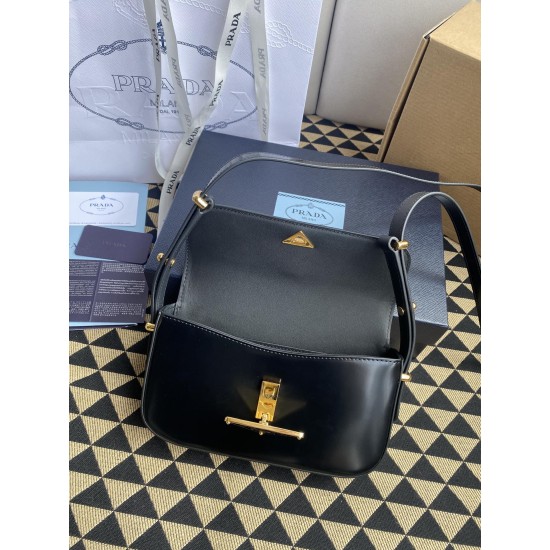 PRADA Leather shoulder bag