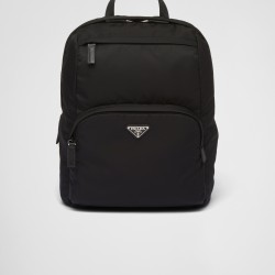 PRADA Re-Nylon and Saffiano leather backpack