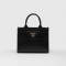 PRADA Mini Prada Symbole leather bag with stitching